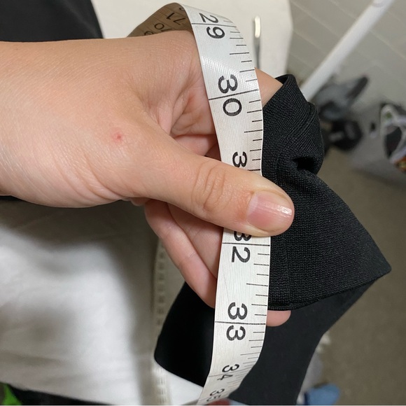 Express Stretchy Straight Leg Trousers Excellent Condition 32.75 inch inseam 5/6 - Picture 9 of 11